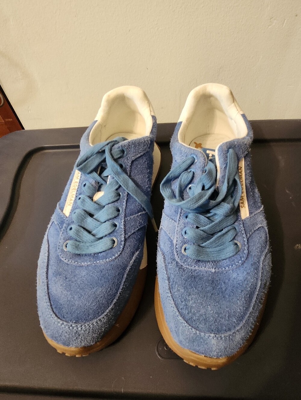 Sam Edelman Light Blue Sneakers